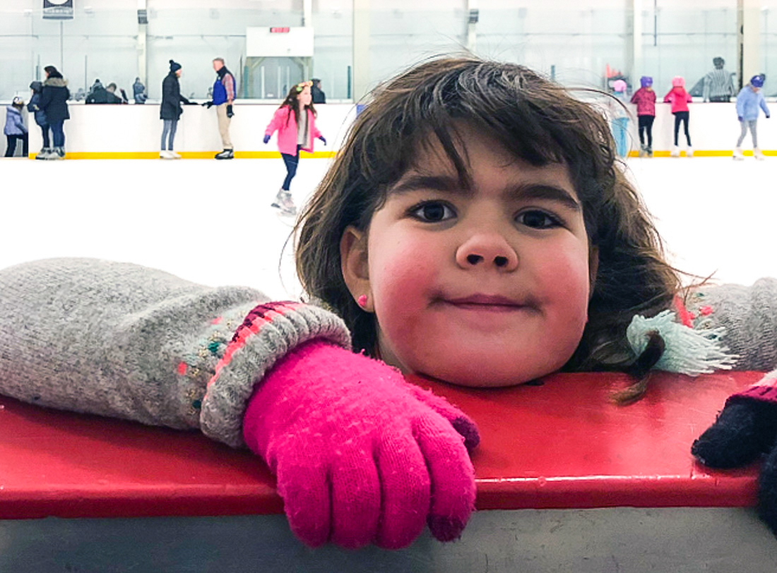 Lace up your skates on Christmas Eve or Christmas Day for family fun in Connecticut! Photo by Ally Noel for Mommy Poppins.