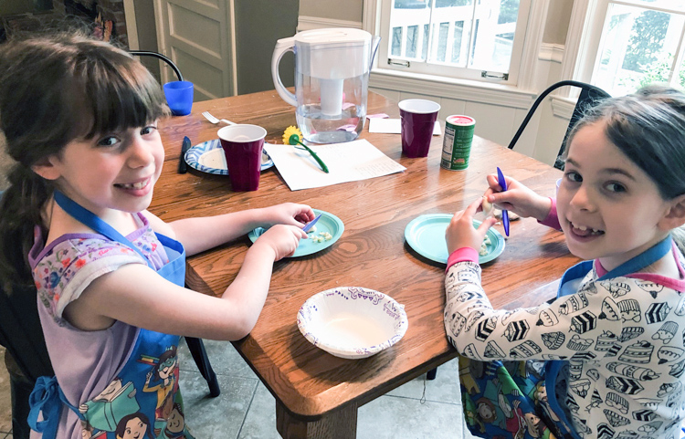 Passover with kids: making charoset