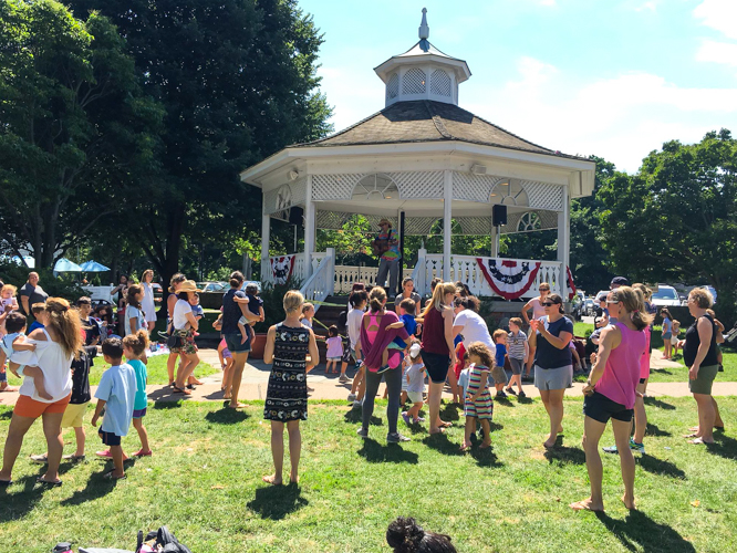 Don't forget the sunscreen when you head out to these free shows! Peanut Butter Jam Concert photo courtesy of Fairfield Parks and Recreation