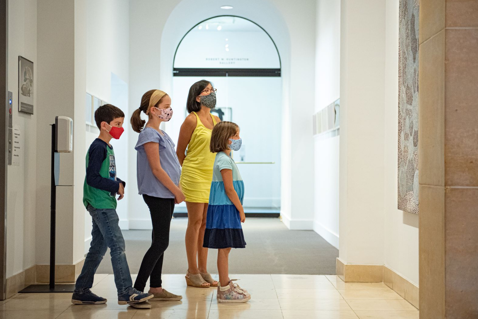 Sign up to take a family tour (masks required) at the Wadsworth Atheneum. Photo courtesy of the museum.