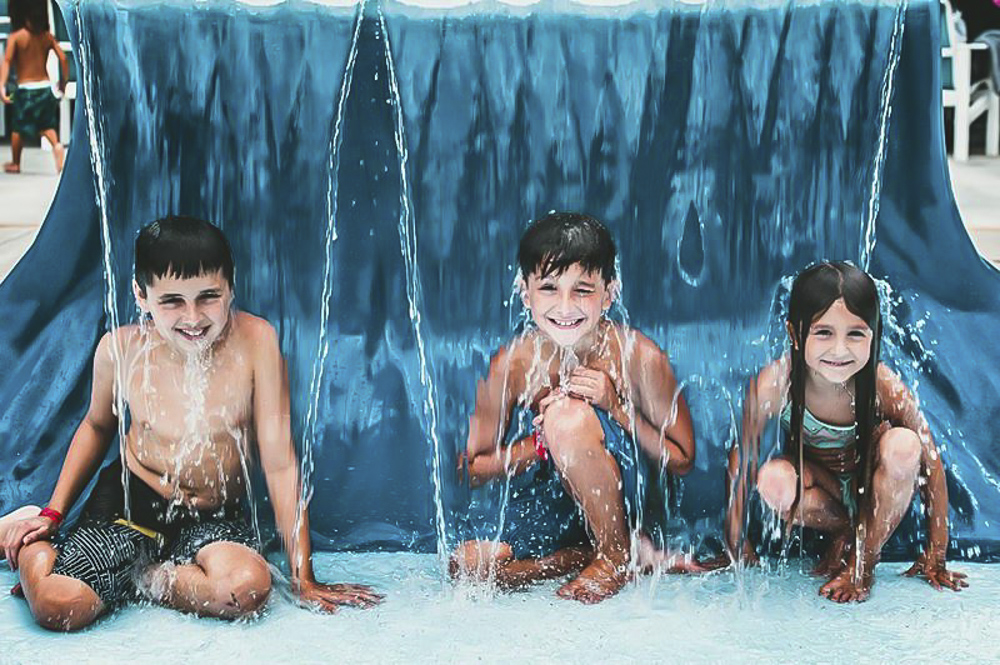 South Miami kids can cool off this summer at the Founders Park splash pad! Photo courtesy of City of Aventura