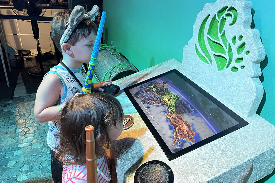 Great Wolf Lodge Poconos: Playing MagiQuest