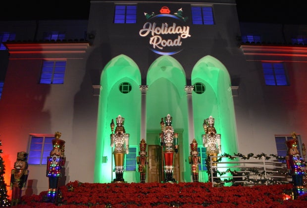 Holiday Road Christmas lights at King Gillette Ranch, Calabasas