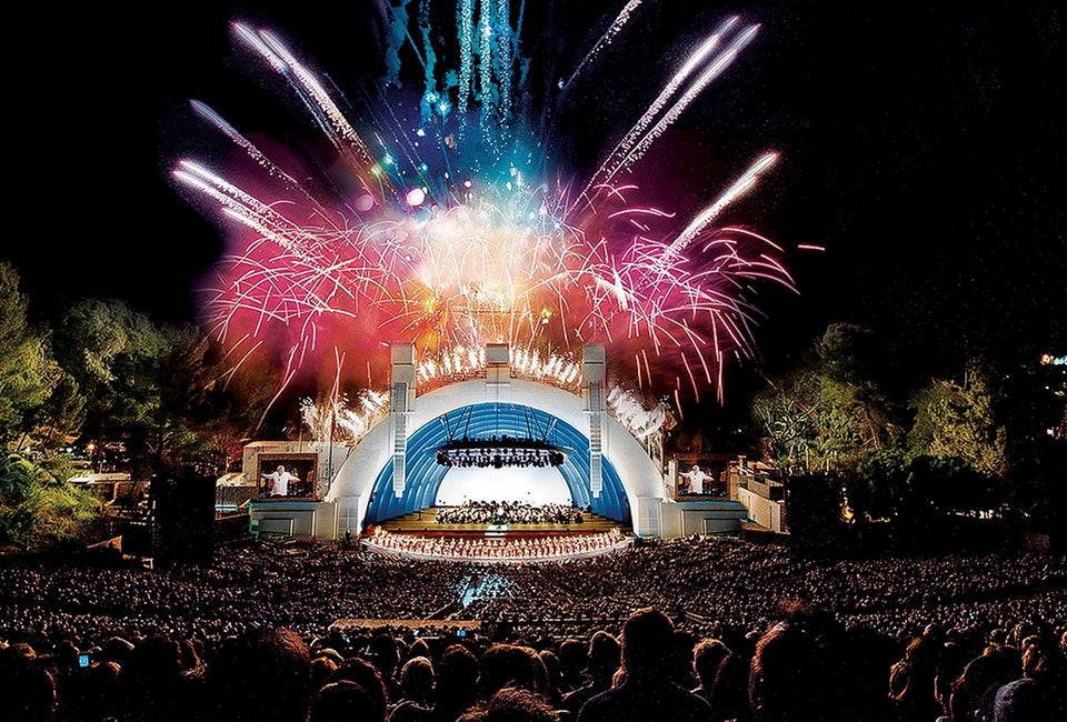 If you've never seen fireworks at the Bowl, can you call yourself an Angeleno? Photo courtesy of the Hollywood Bowl.