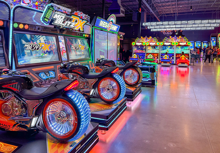 The arcade at Taroko Sports