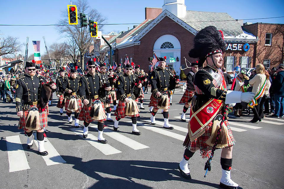 The Huntington’s St. Patrick’s Day Parade is scheduled to return in March 2022. Photo by Cliff Weissman Photography