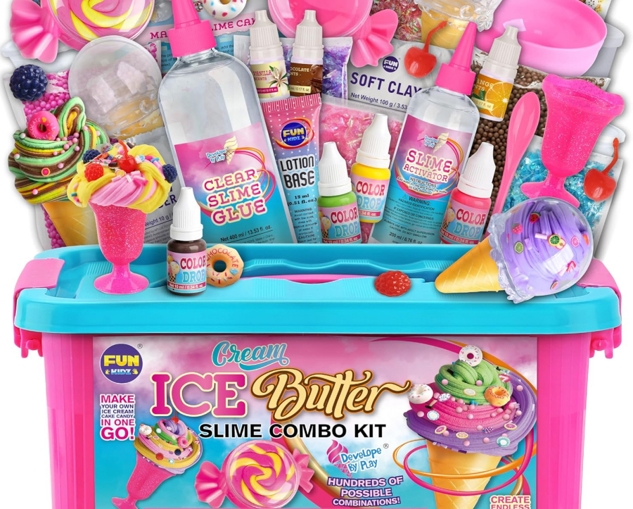 Photo of Best Birthday Slime Kit: FunKidz Ice Cream Butter Slime Kit