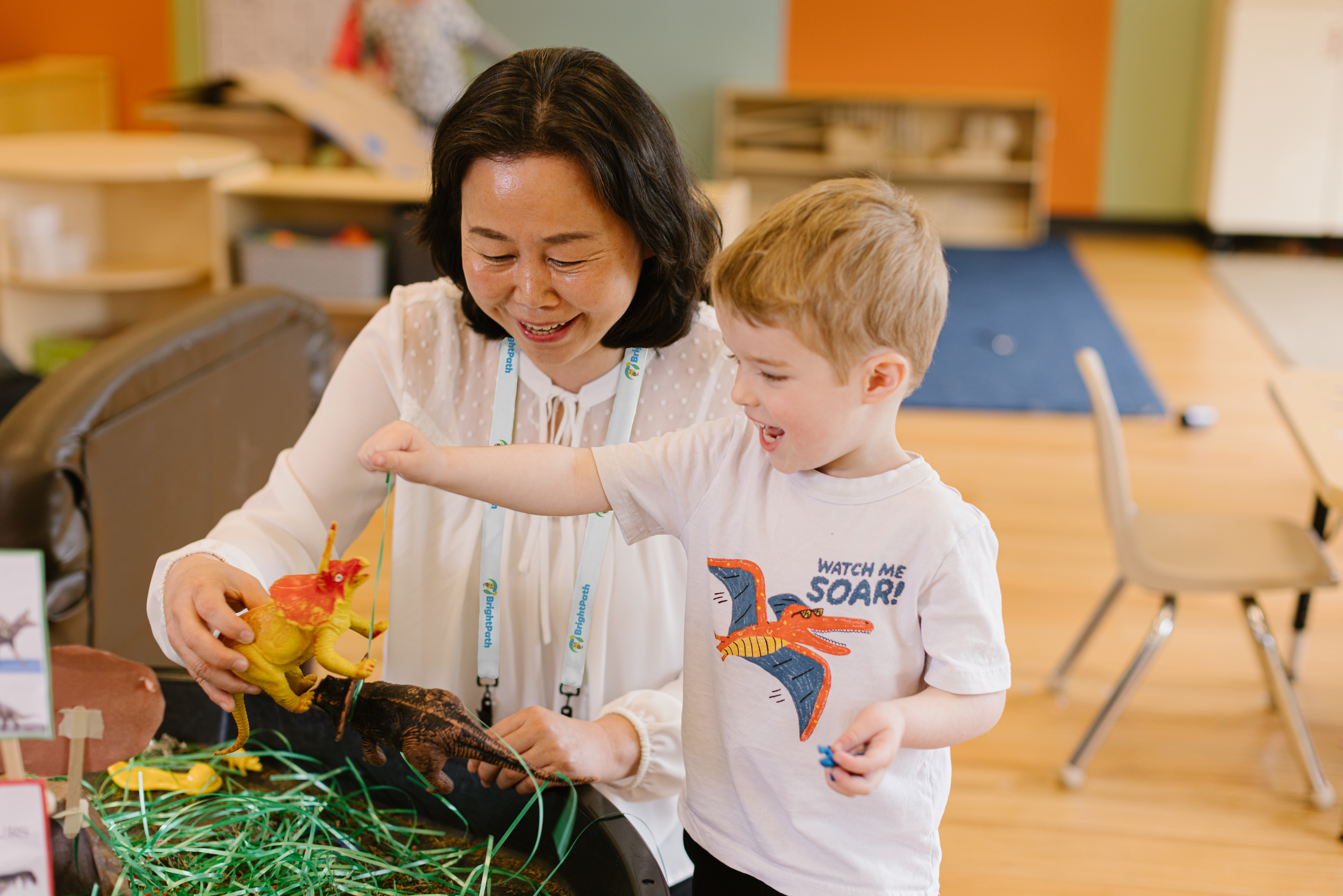 Parents love BrightPath Child Care for its welcoming atmosphere and thoughtful curriculum.