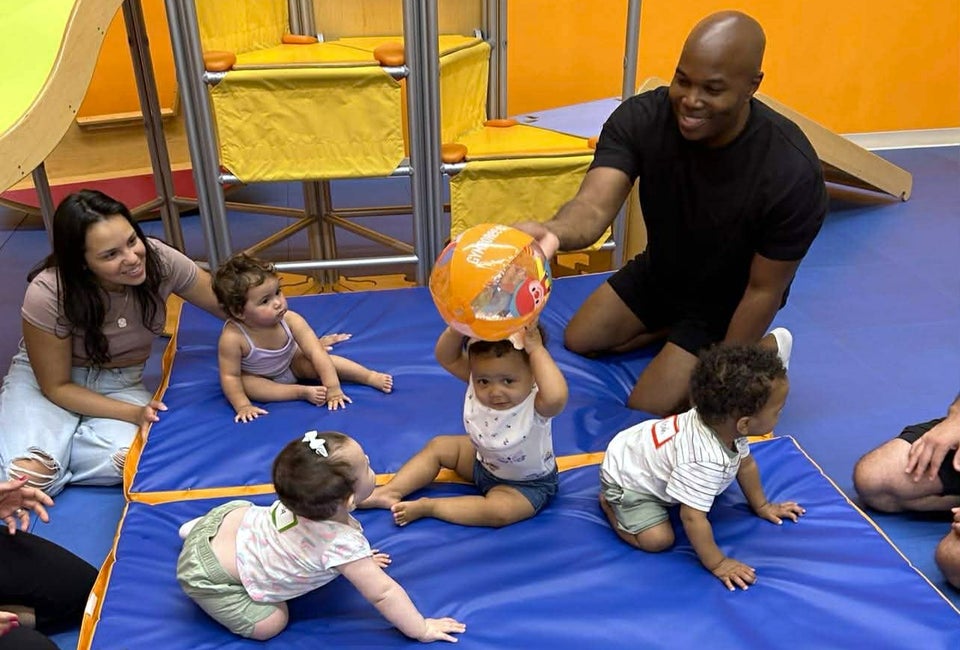 Gymboree is a perfect introduction to movement, music, and group classes. Photo courtesy of Gymboree Play and Music