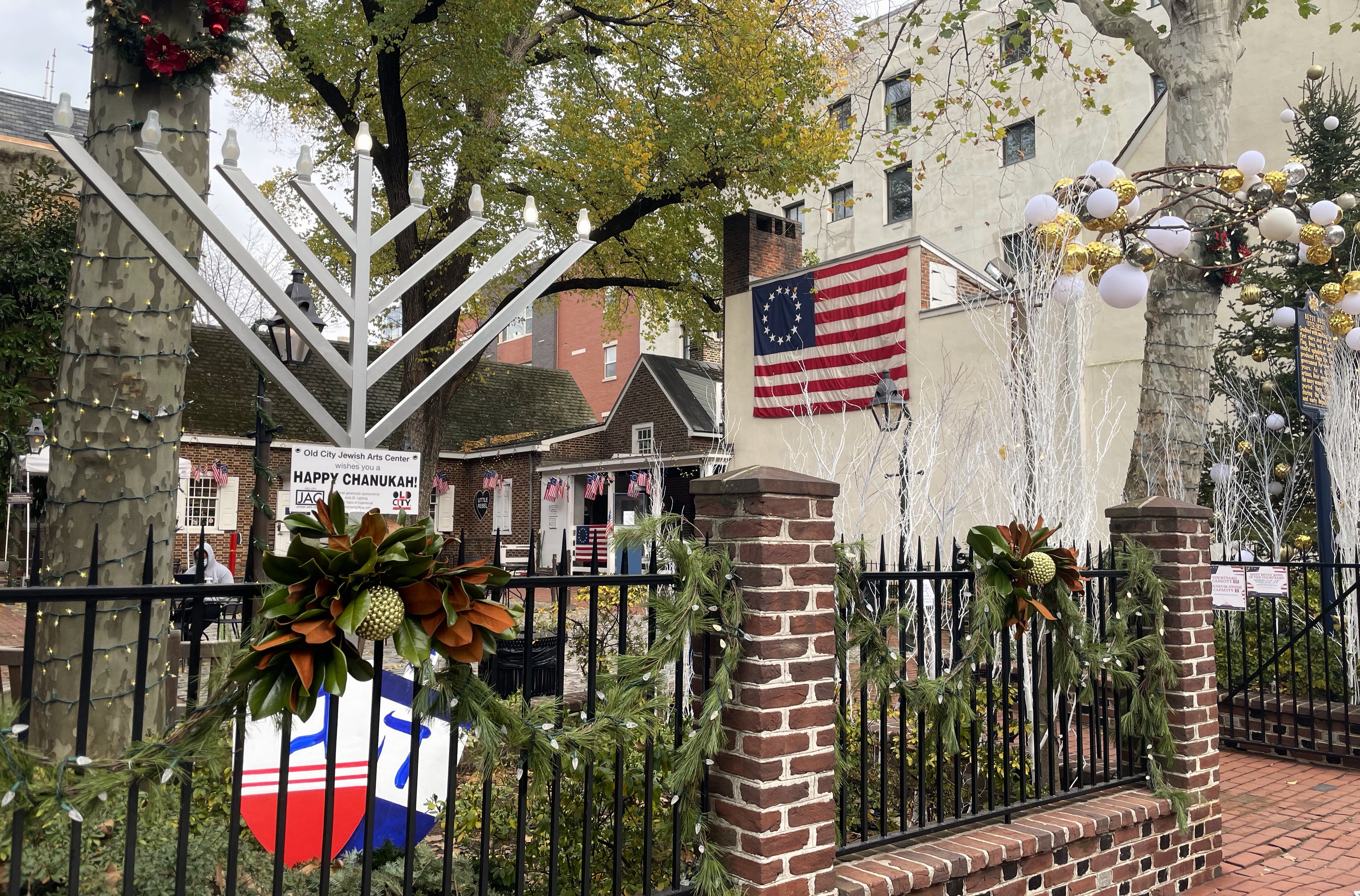 Join in on the Hanukkah festivities at the Betsy Ross House. Photo courtesy of the Betsy Ross House