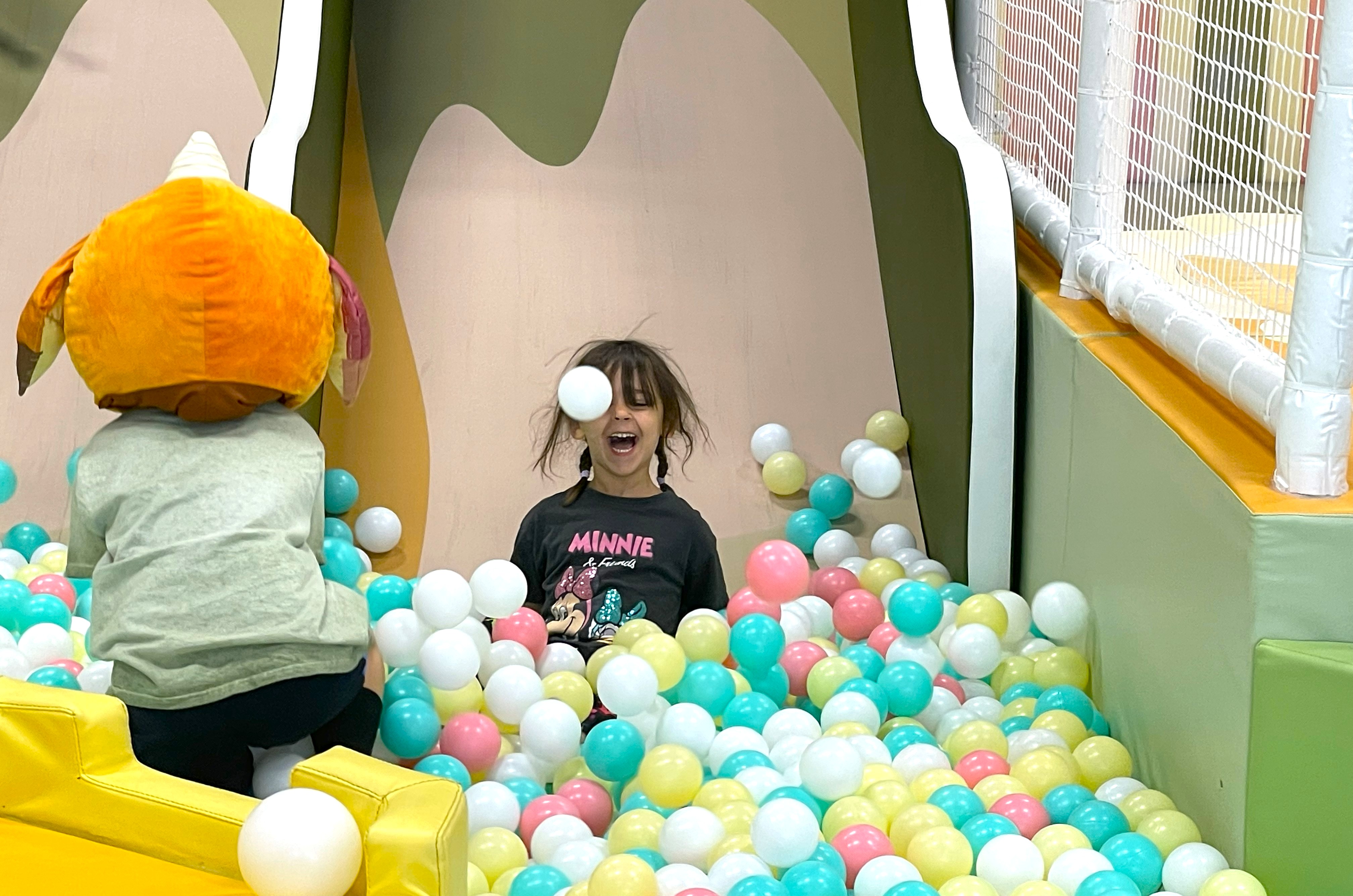 Have a ball this winter at indoor fun centers on Long Island like Nana’s Wonderland. Photo by Gina Massaro