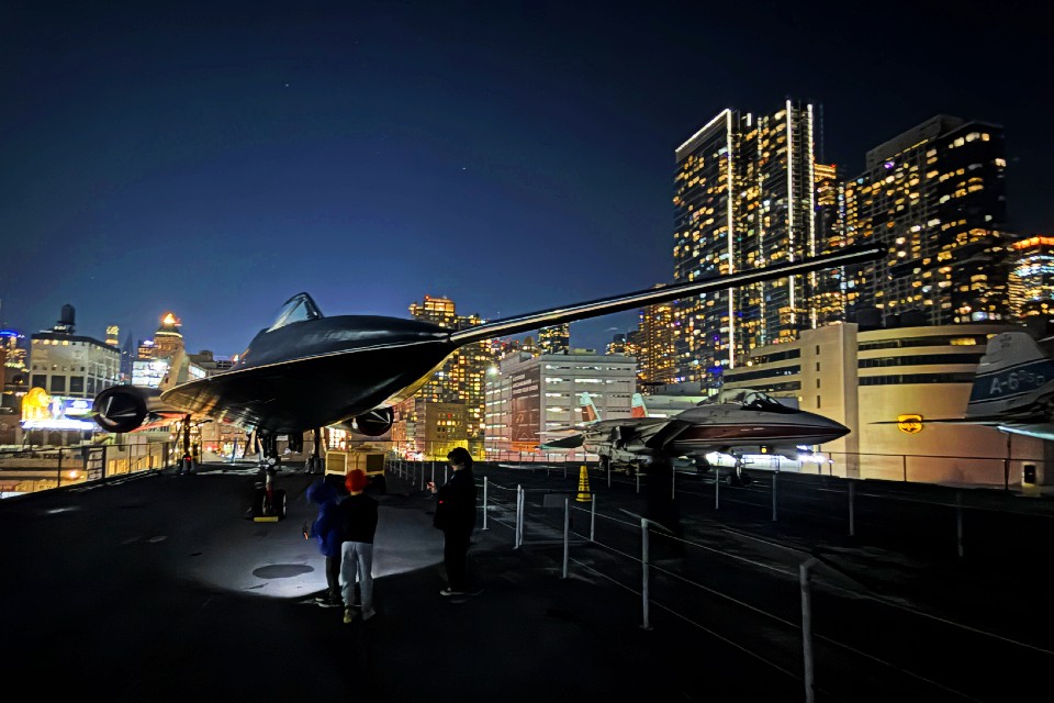 Touring the flight deck after dark during Operation Slumber is a highlight my daughter and I won't soon forget. 