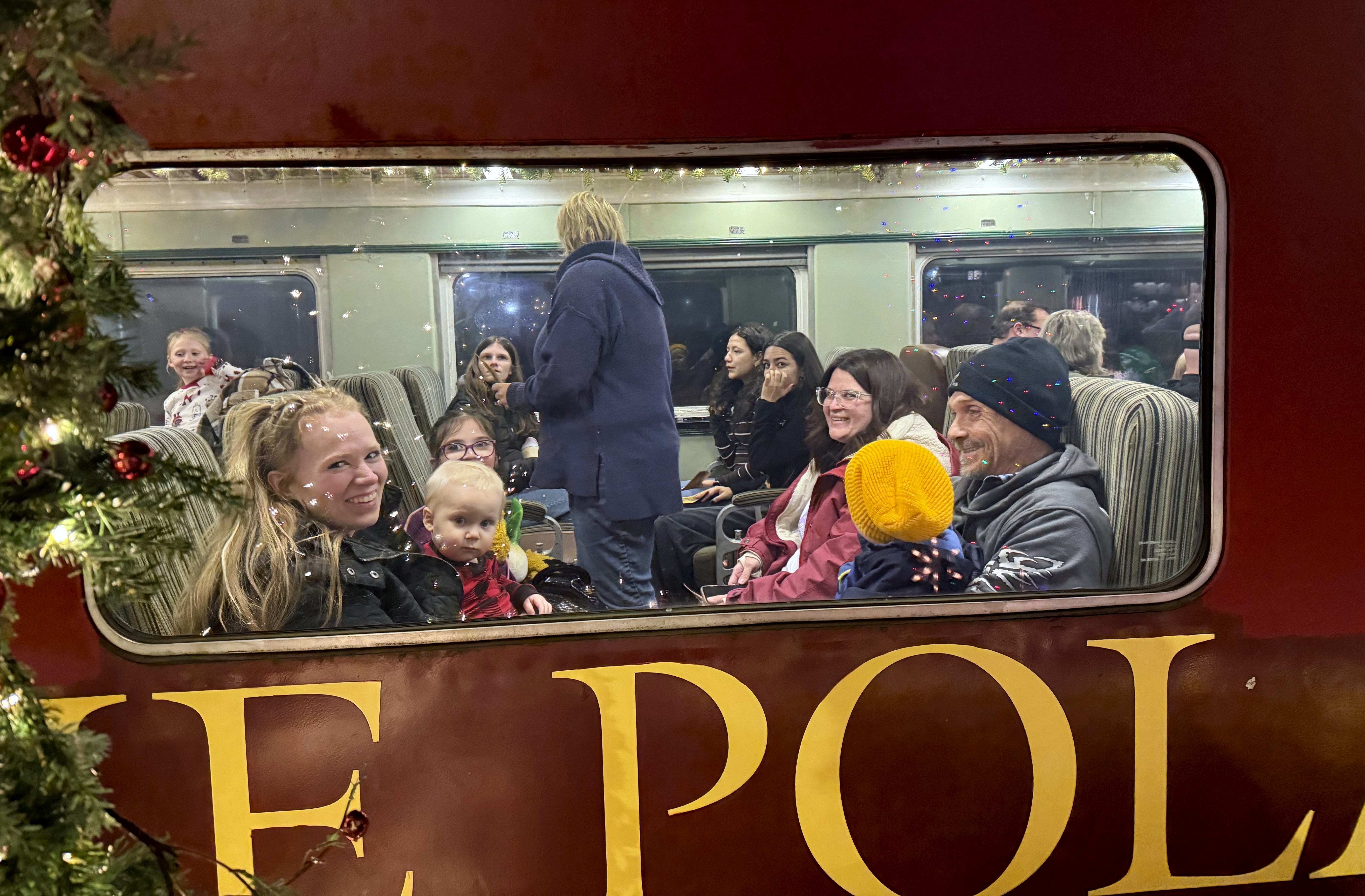 Climb aboard the Polar Express in Kingston for an immersive ride through the story of the famed book. Photo courtesy of Catskill Mountain Railroad