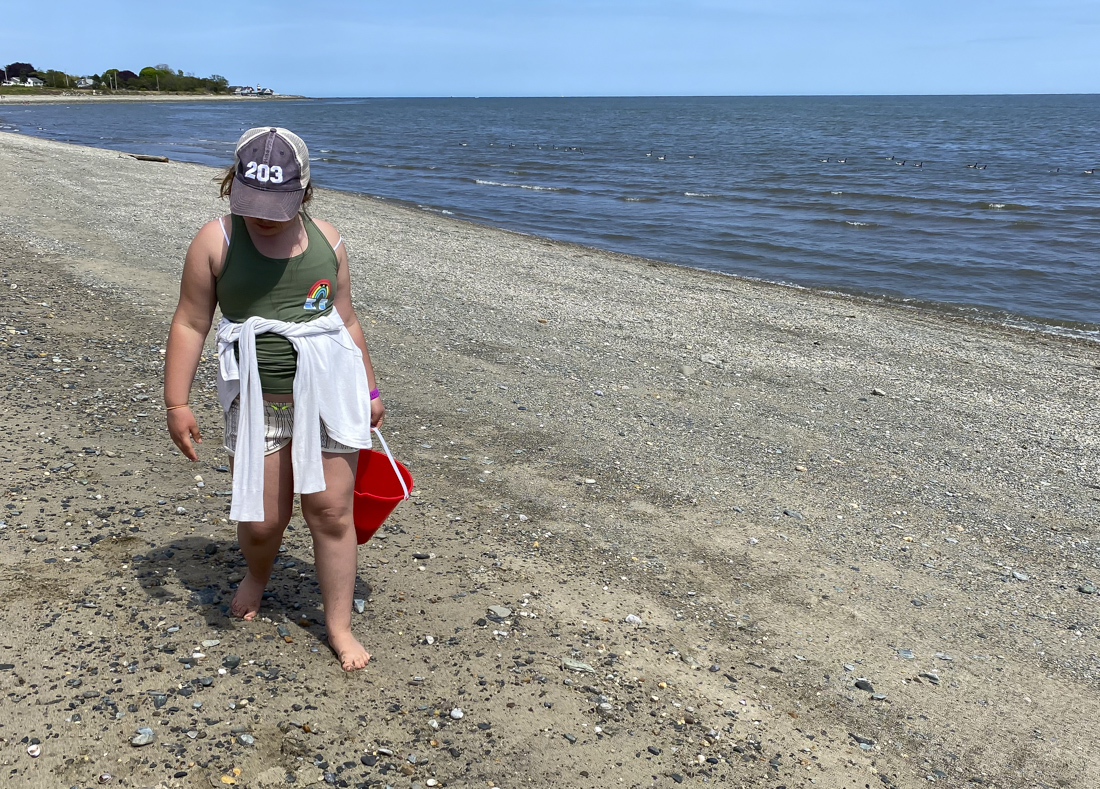 Walking the beaches in Connecticut can feel like a treasure hunt.