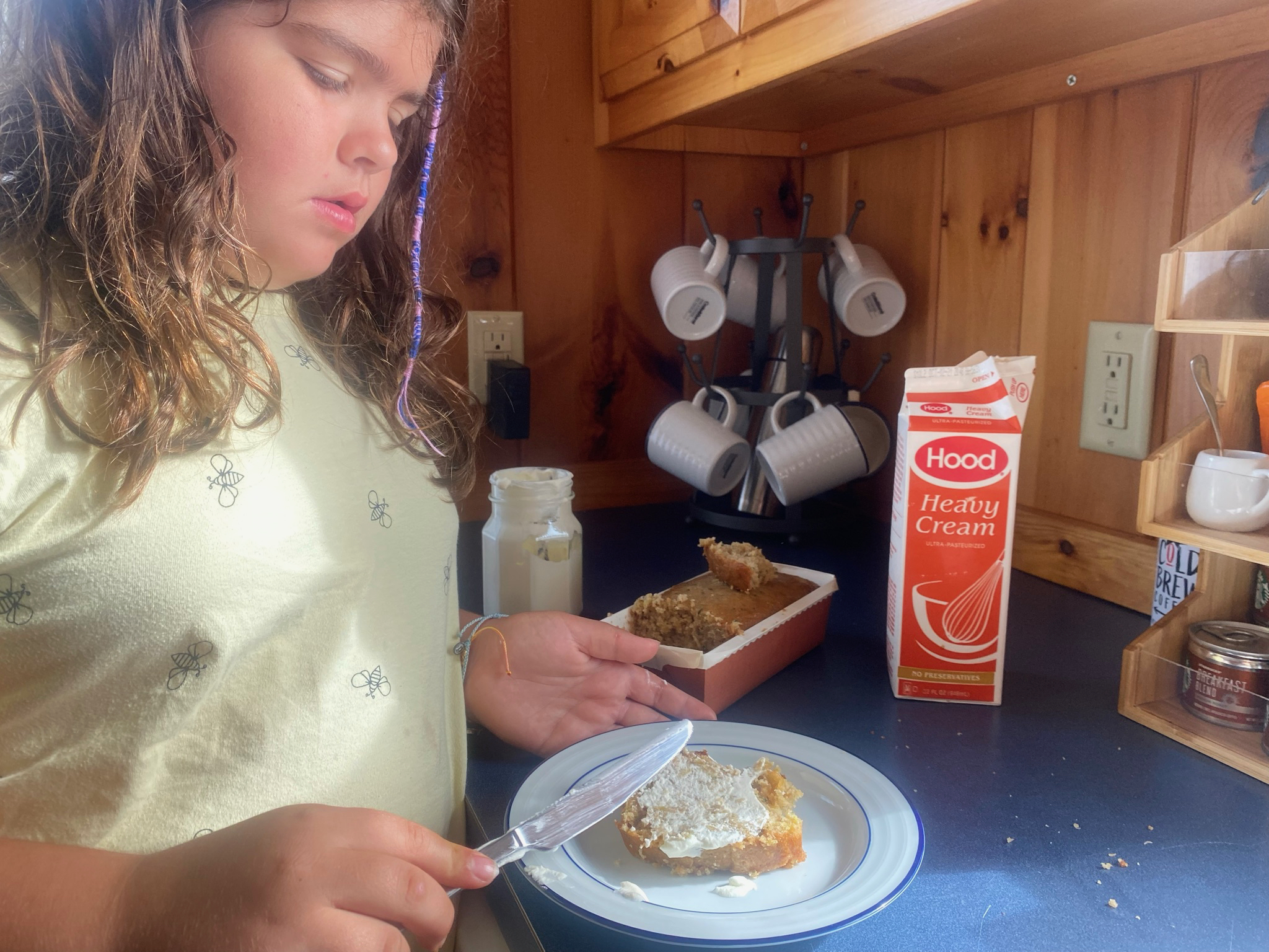 Homemade butter always tastes a little better.