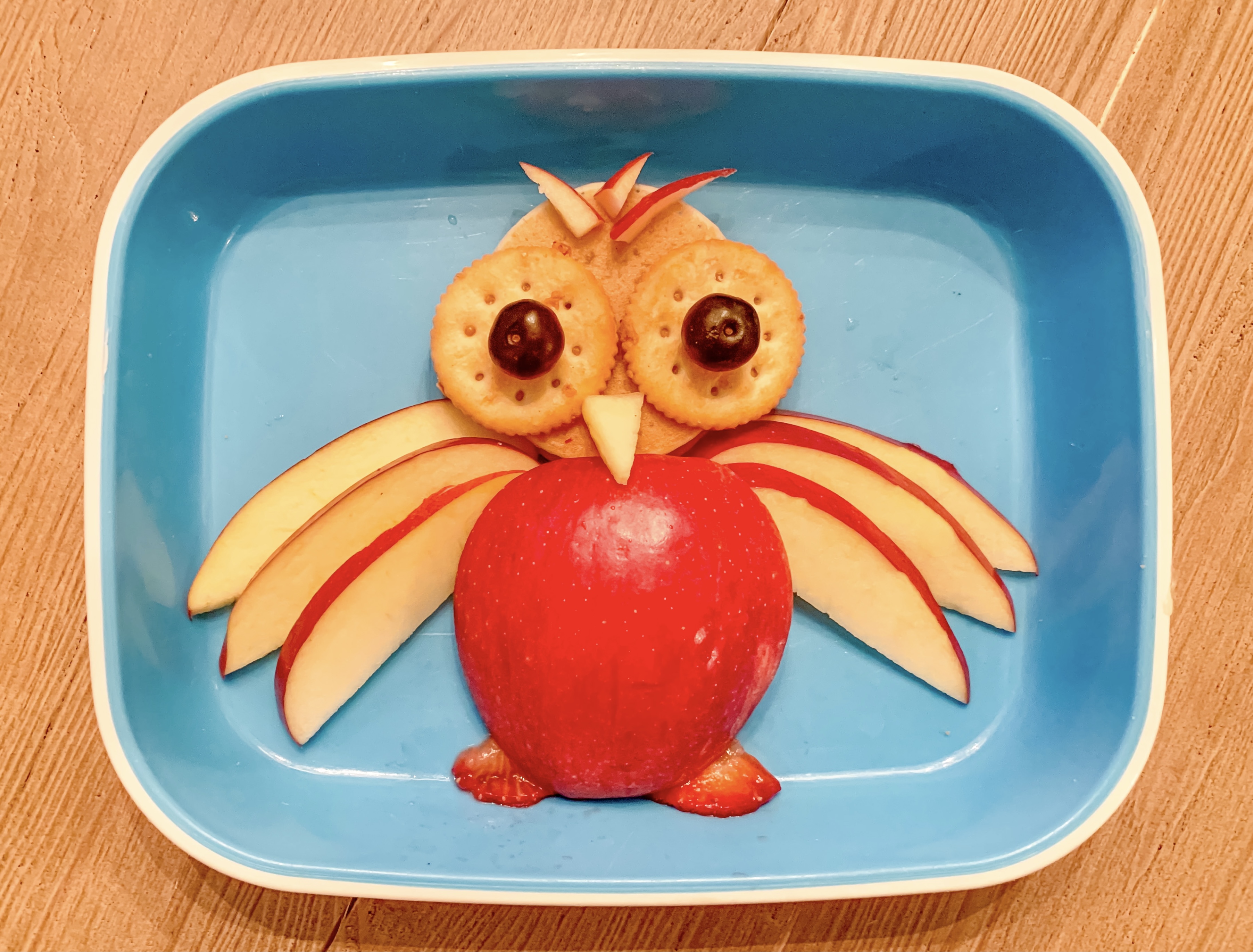 Healthy Snacks for Kids That Are Works of Art: Feathered Friend