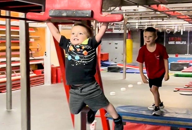 Indoor rock climbing in Houston