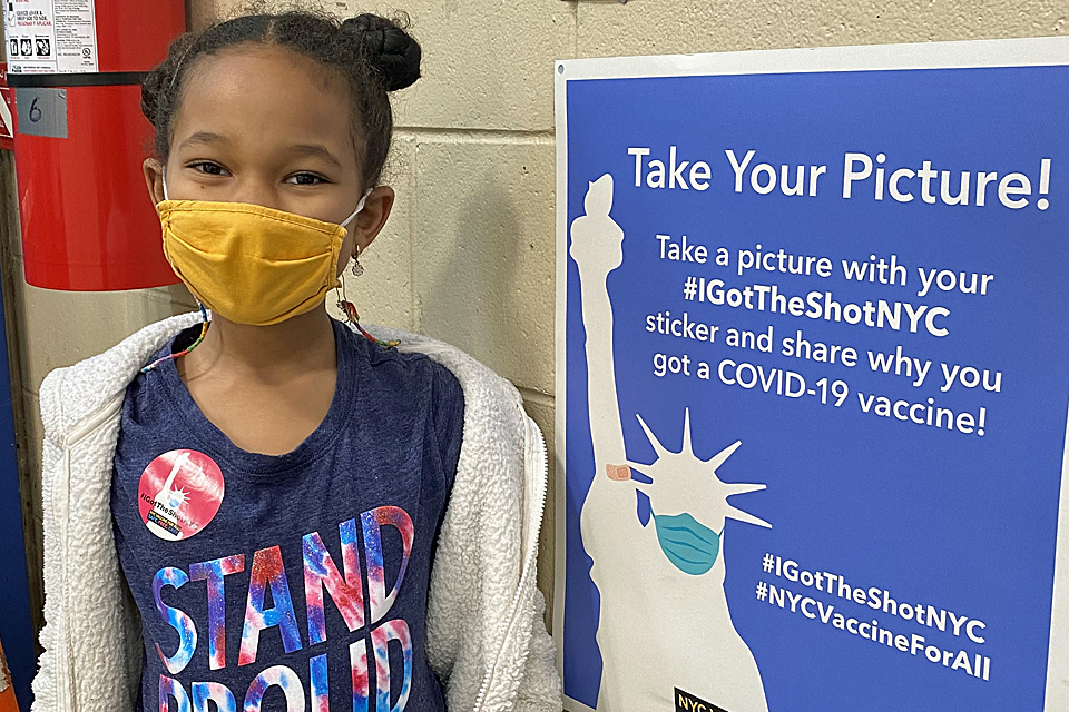 Whether you're visiting NYC or live here, you'll need to take into account the Key to NYC vaccine requirement. Photo by author