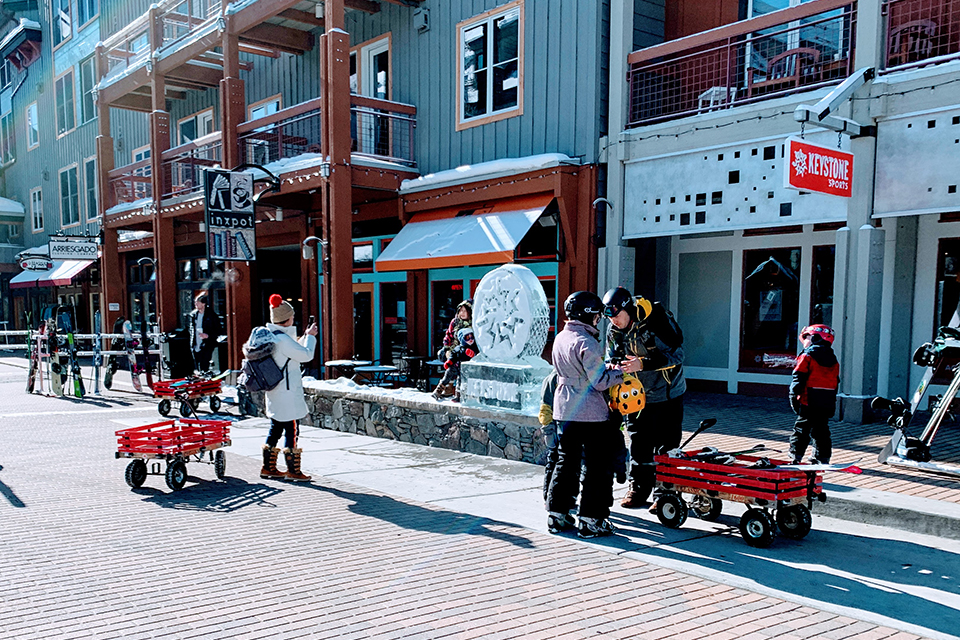 Keystone Mainstreet in Keystone Colorado