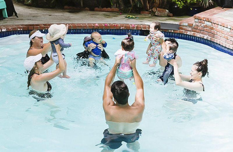 Introduce a lifelong love of swimming from a very young age! Photo courtesy of kidswim.org