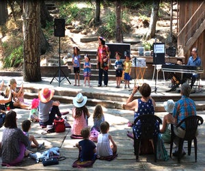 Peter Alsop’s Kids Koncerts return to the Will Geer Theatricum Botanicum. Photo courtesy of the  event