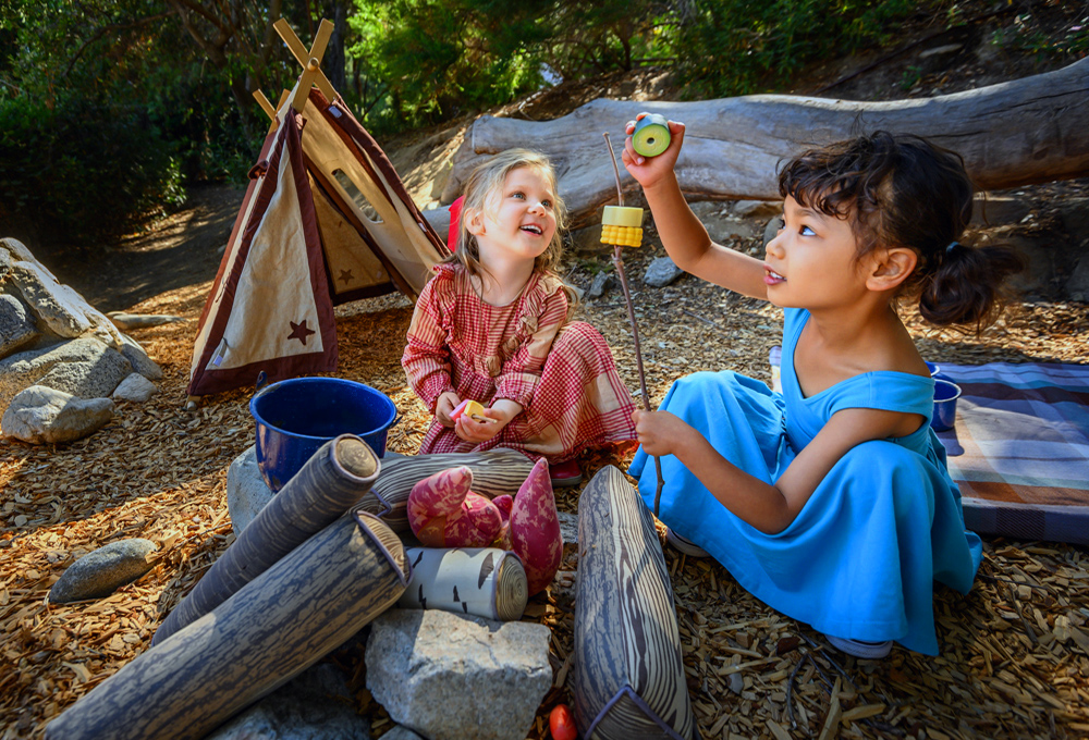 Kidspace is packed with summer essentials. Kidspace Campout  photo by Jamie Pham.