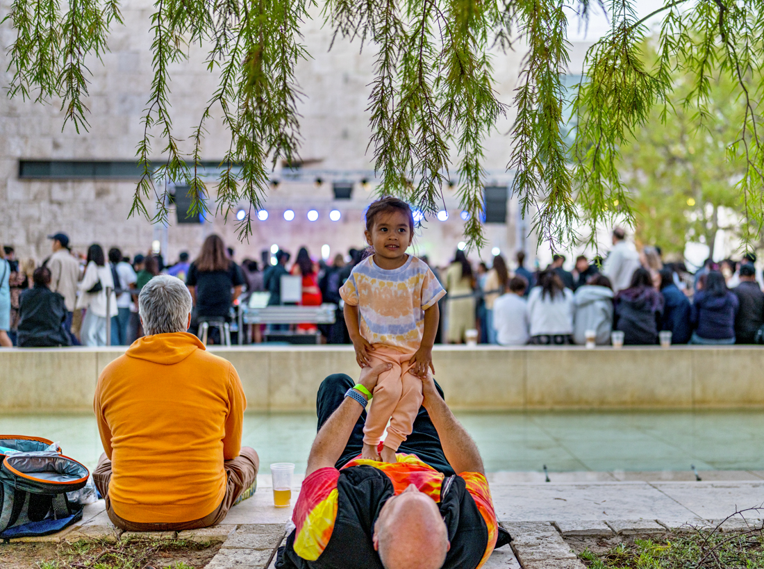 Saturdays Off the 405 at the Getty Center. Photo by Cassia Davis. © 2022 J. Paul Getty Trust