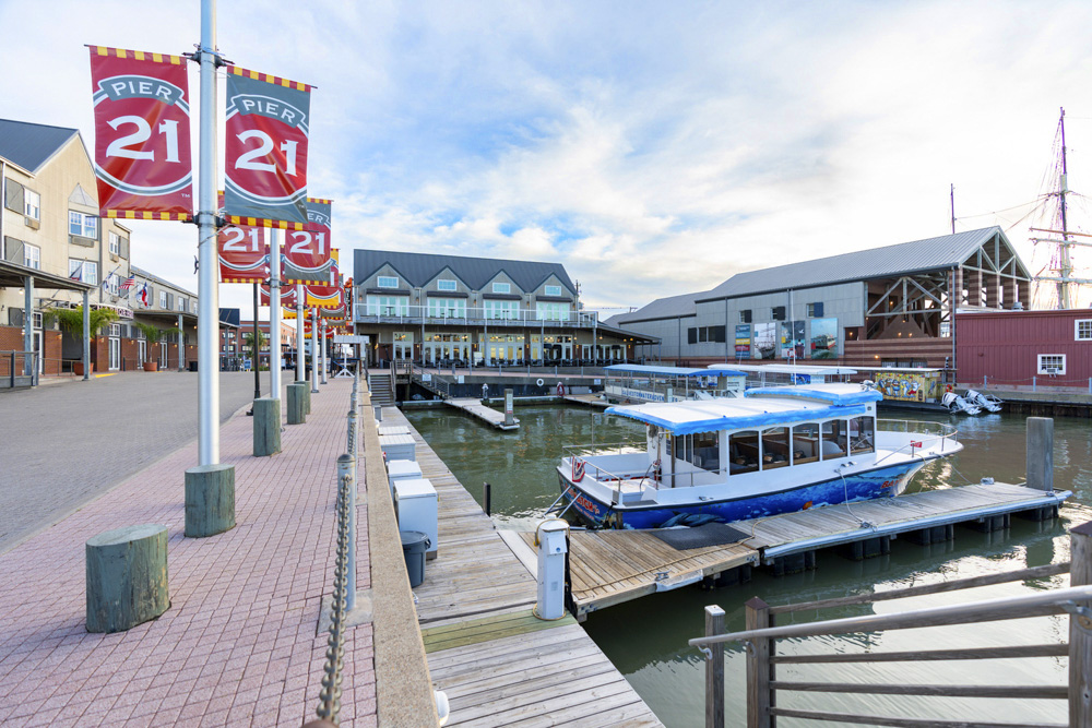 Baywatch Dolphin Tours are a fun, kid-friendly tour near Houston. Photo courtesy of Visit Galveston