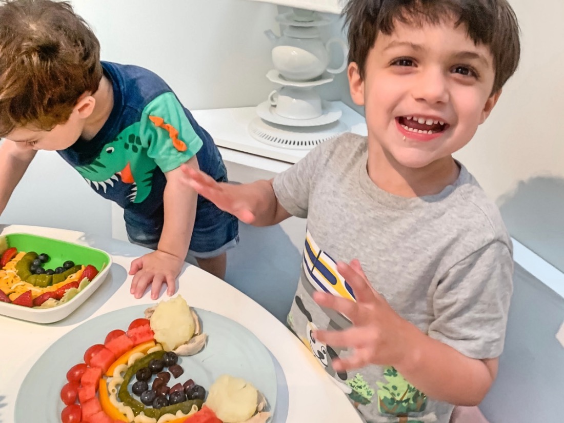 Even the pickiest toddler will want to literally eat a rainbow.