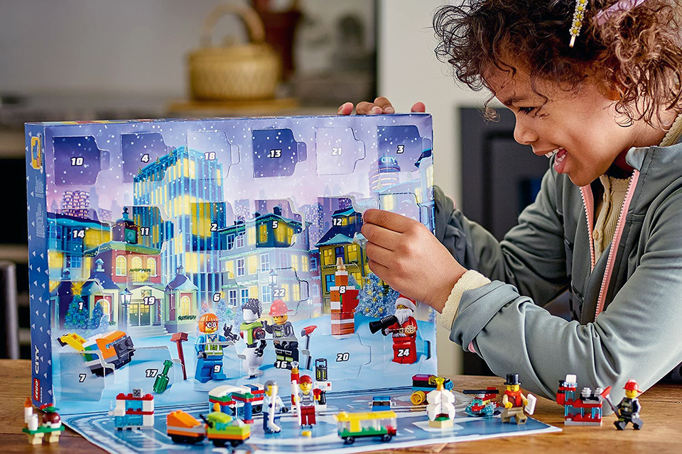 Build the excitement as the festive celebrations approach! Photo courtesy of Lego