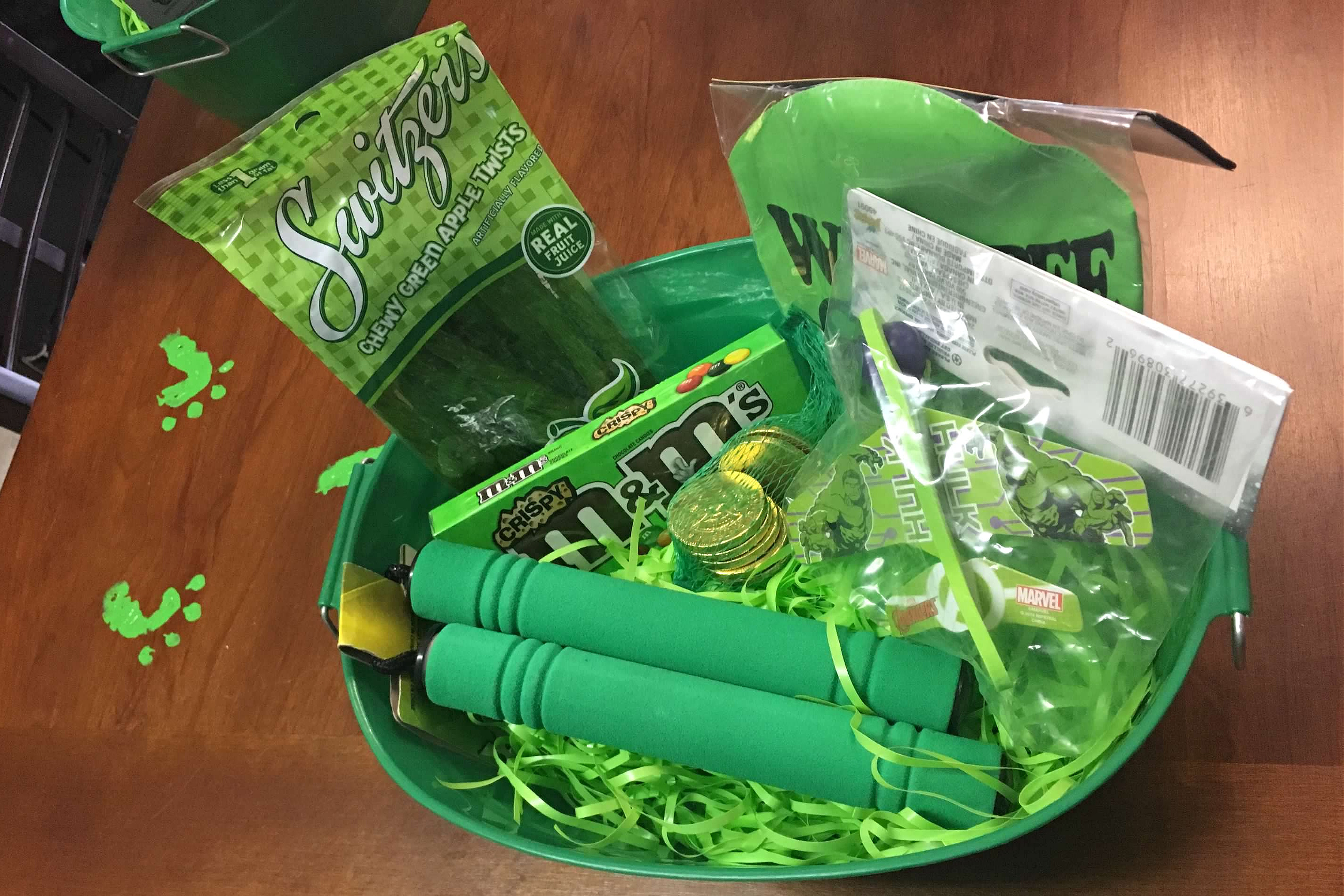 Funny Leprechaun Tricks and Traps for St. Patrick's Day Fun: All green goodies!