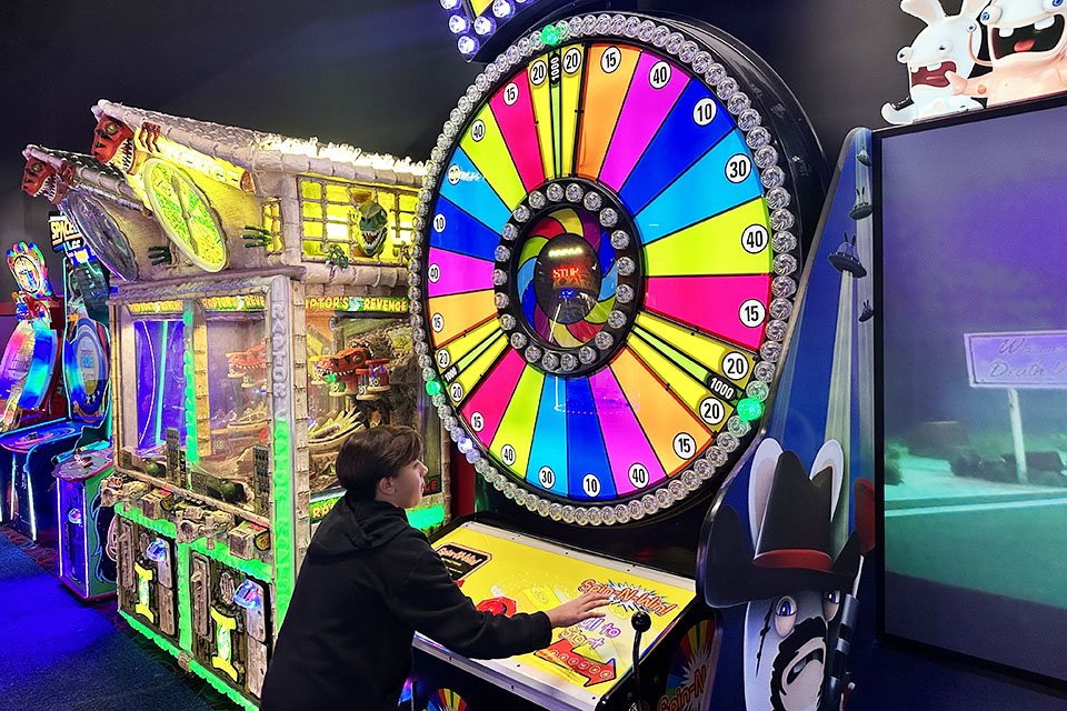 Spin the wheel at Round 1. 