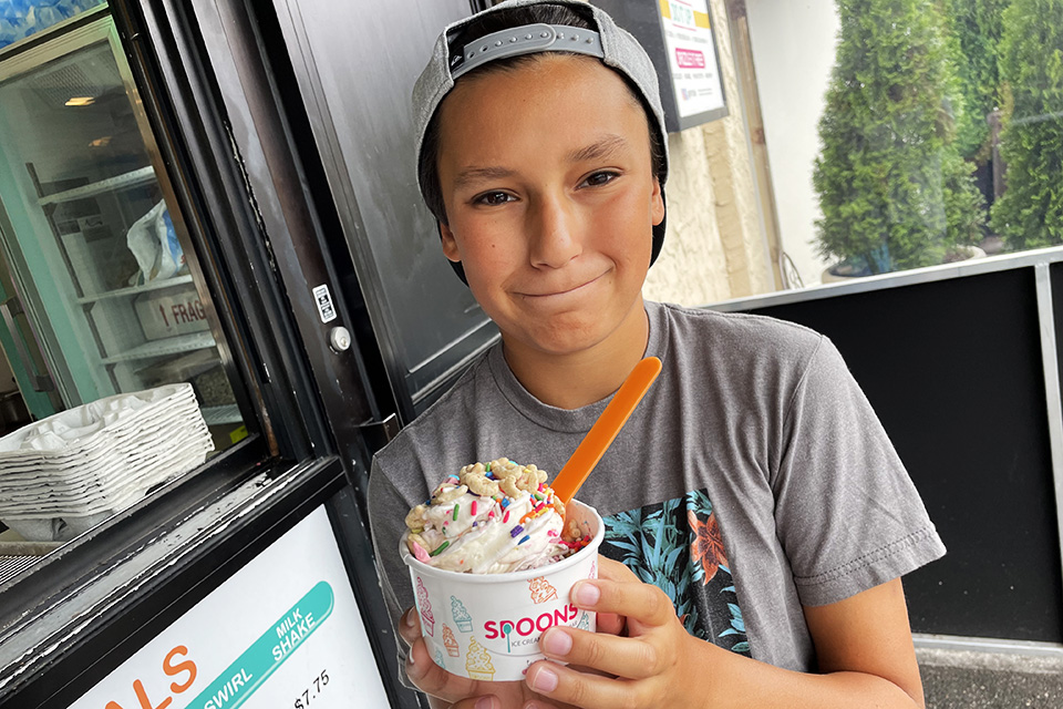 Enjoy cereal-inspired ice cream desserts at Spoons