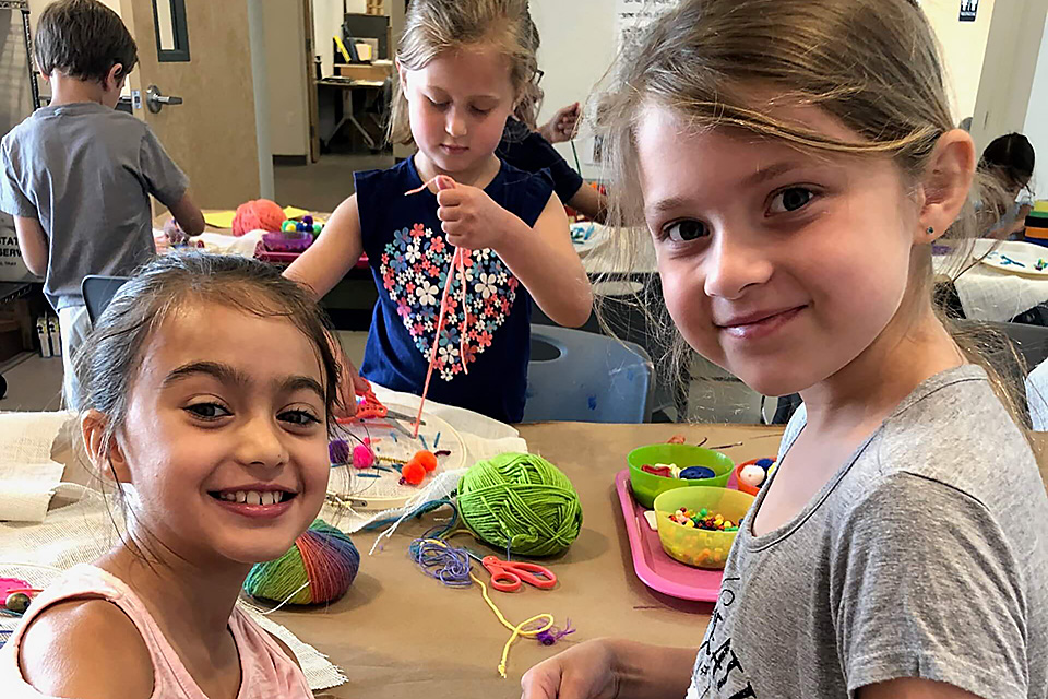 Drop into a summer art lab at the Nassau County Museum of Art. Photo courtesy of the museum