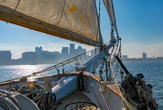Image of sailboat in Boston Harbor - Fun Boat Rides