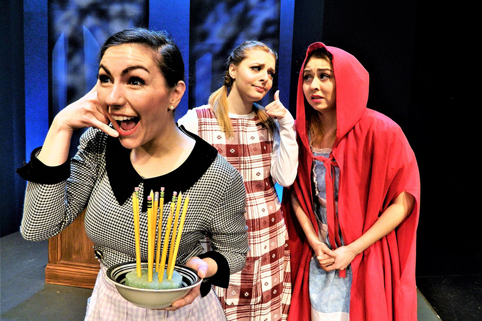 The classic Grimm fairy tale comes to the Theatre Three stage with a fresh new slant.  Photo courtesy of Theatre Three