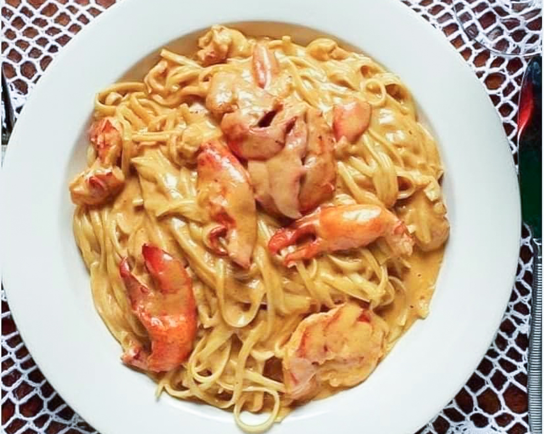 Lobster pasta makes for a special treat at Filomena Ristorante