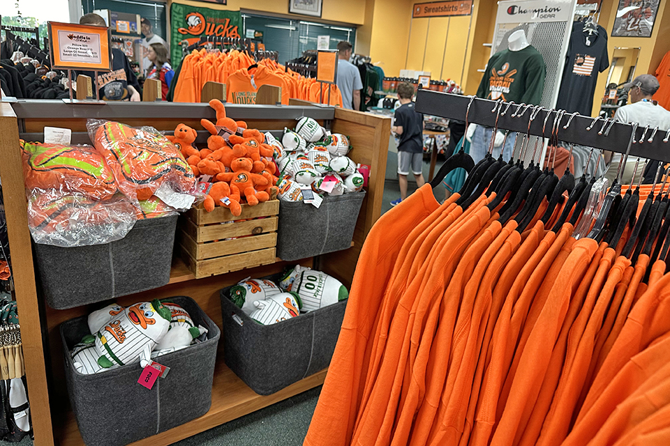 Catch a Long Island Ducks Game: swag shop