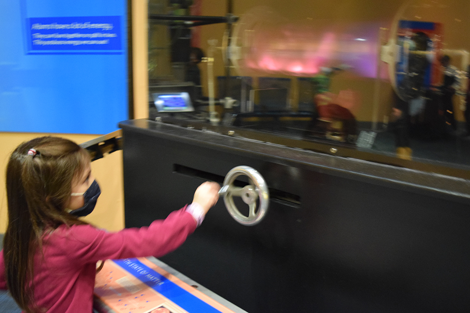 Expend some energy in Energy Quest at the Liberty Science Center in New Jersey