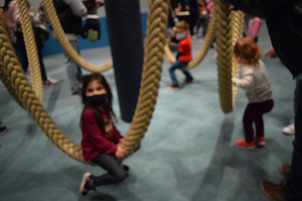 Wobbly World is the newest exhibit at the Liberty Science Center