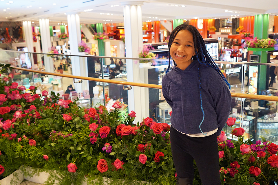 The Macy's Flower Show is one of the most colorful destinations in NYC. Photo by Jody Mercier 