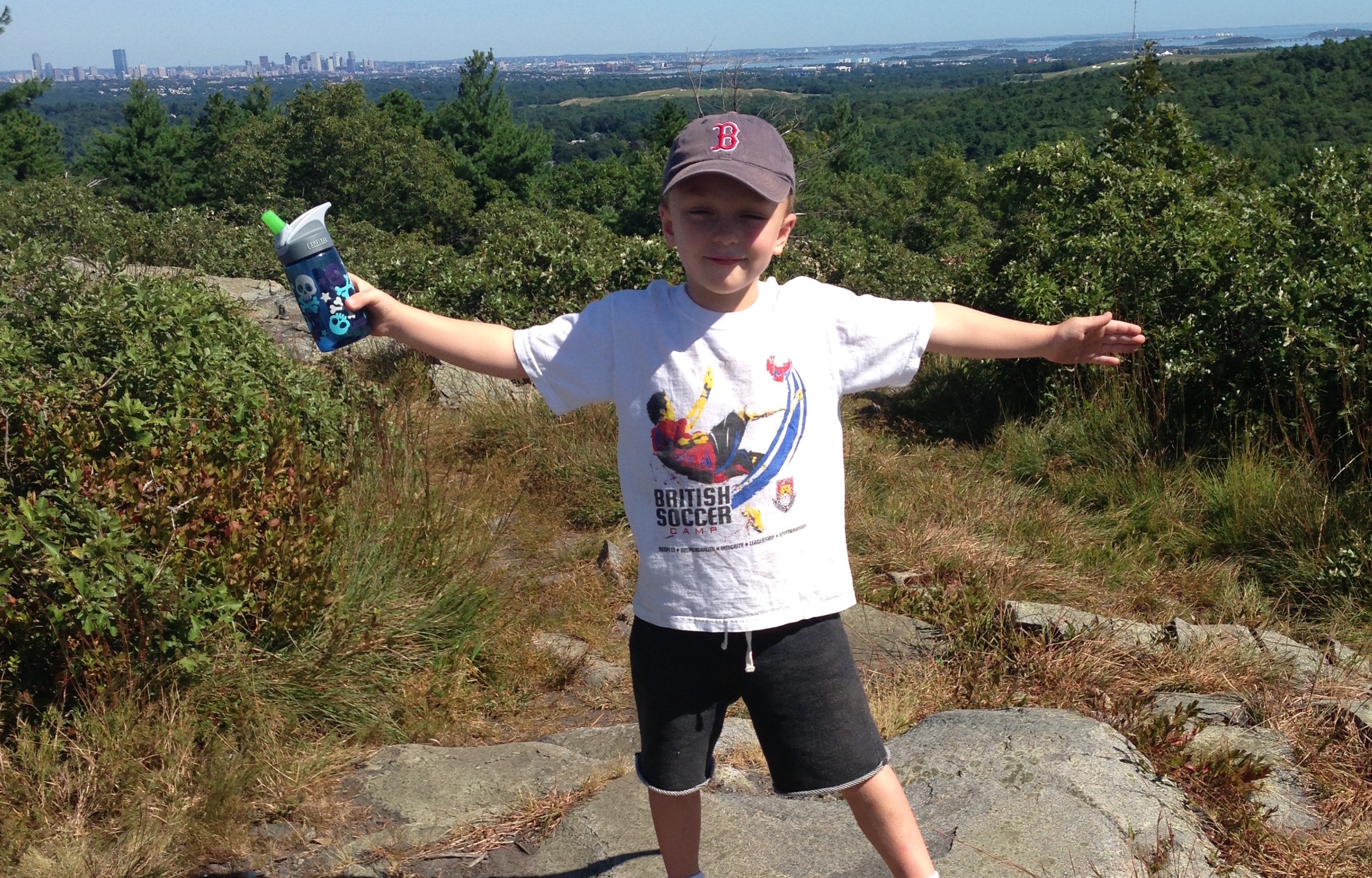 Get out for a day of fun hiking the Blue Hills Reservation south of Boston!