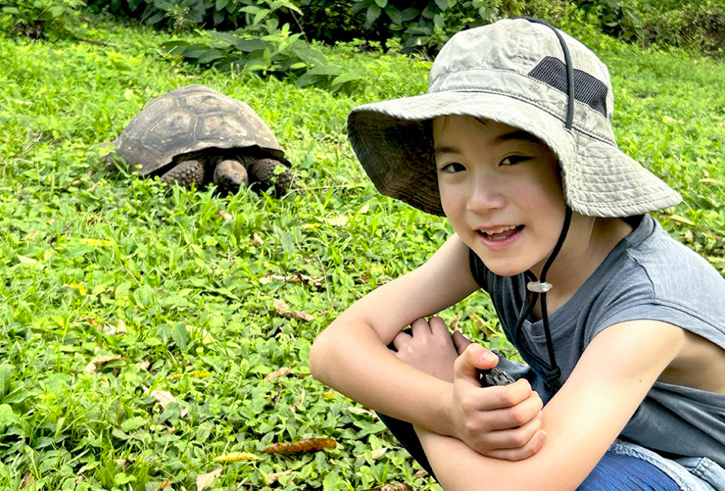 giant tortoise in the Galapagos for World Turtle Day