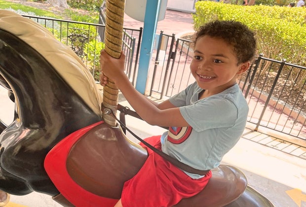 Have a Blast at Six Flags Magic Mountain with Kids of All Ages: Merry Go Round