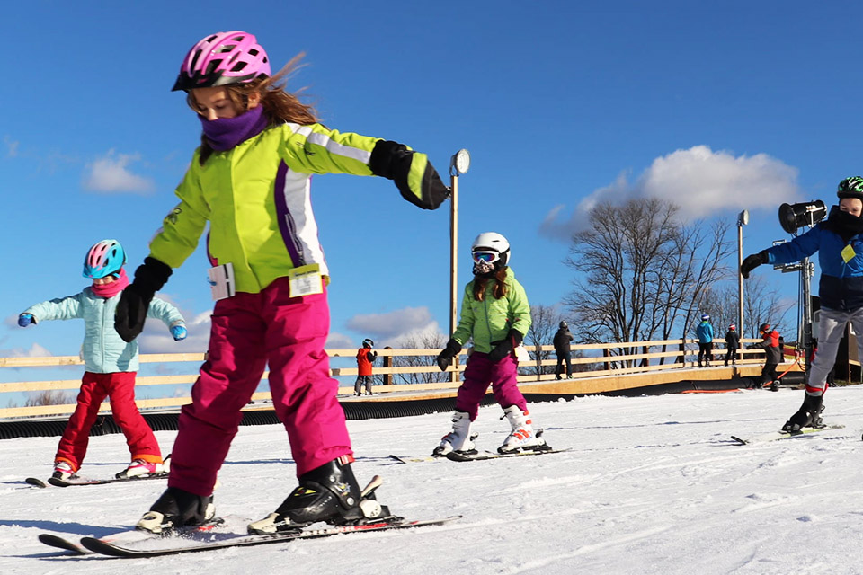 Mount Peter, in the heart of the Hudson Valley, is a great place for beginning skiers.