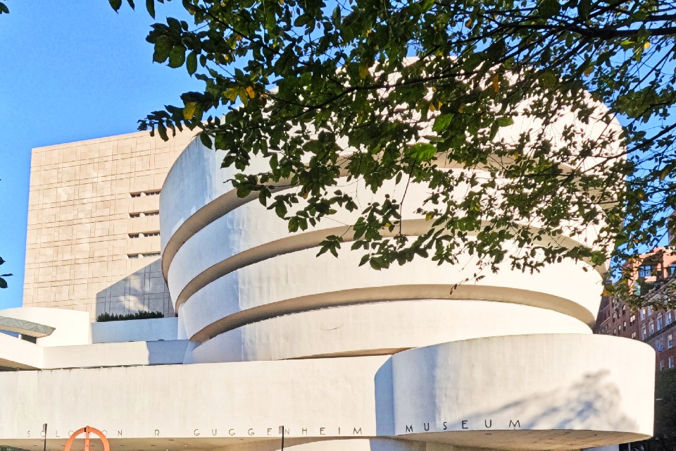 Perfect day on Museum Mile: Guggenheim Mueum