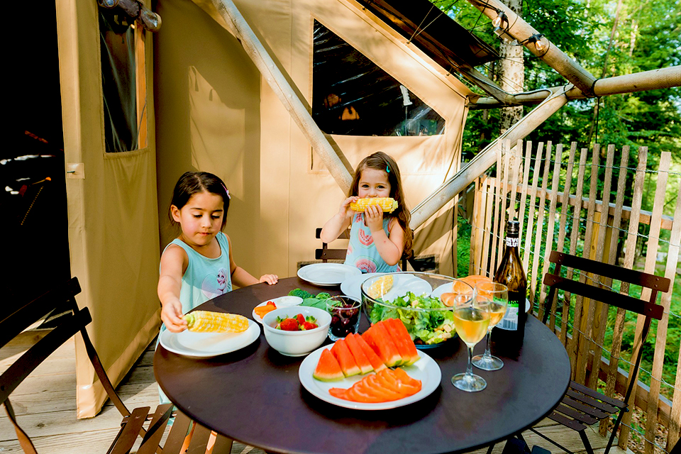 Best Glamping Spots for Families: Huttopia