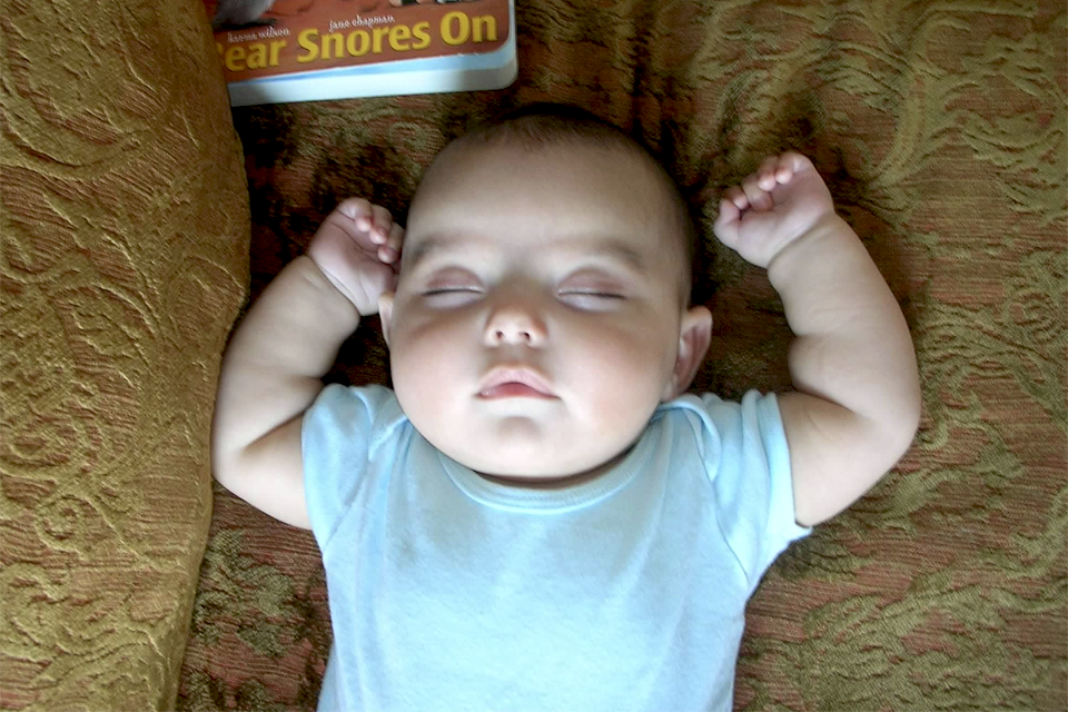 adorable baby sleeping