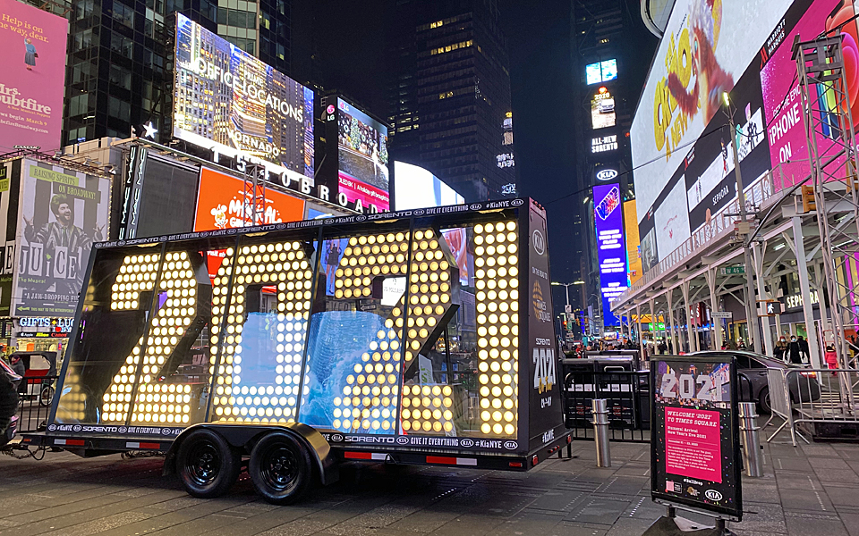 Everyone is invited to the Times Square celebration this year—virtually, of course. Photo by Jody Mercier