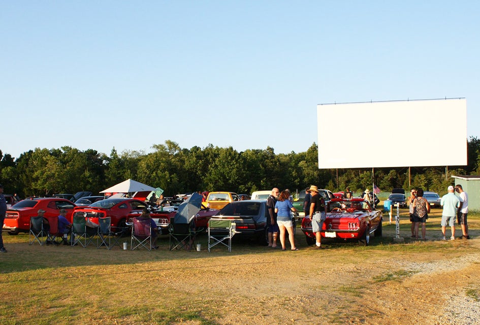 Catch an al-fresco flick at Delsea this summer. Photo courtesy of the theater